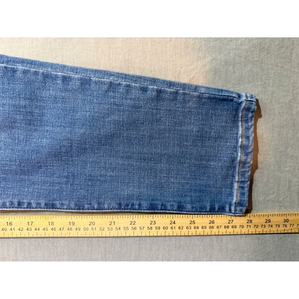 Levi's Boyfriend Jeans Womens 29‎ Blue Good Distressed Ripped Denim 19887-0266